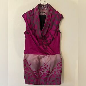 Amaya Arzuaga Purple Dress - size 6